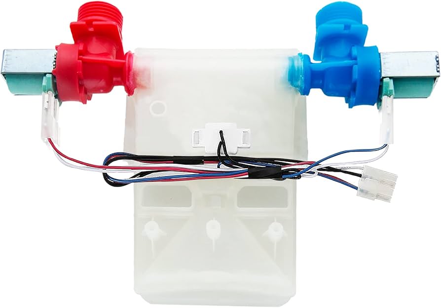 Whirlpool Washer Water Inlet Valve Assembly W10869800 Whirlpool Washer Water Inlet Valve Assembly W10869800